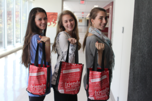 Lululemon brand awareness red bags