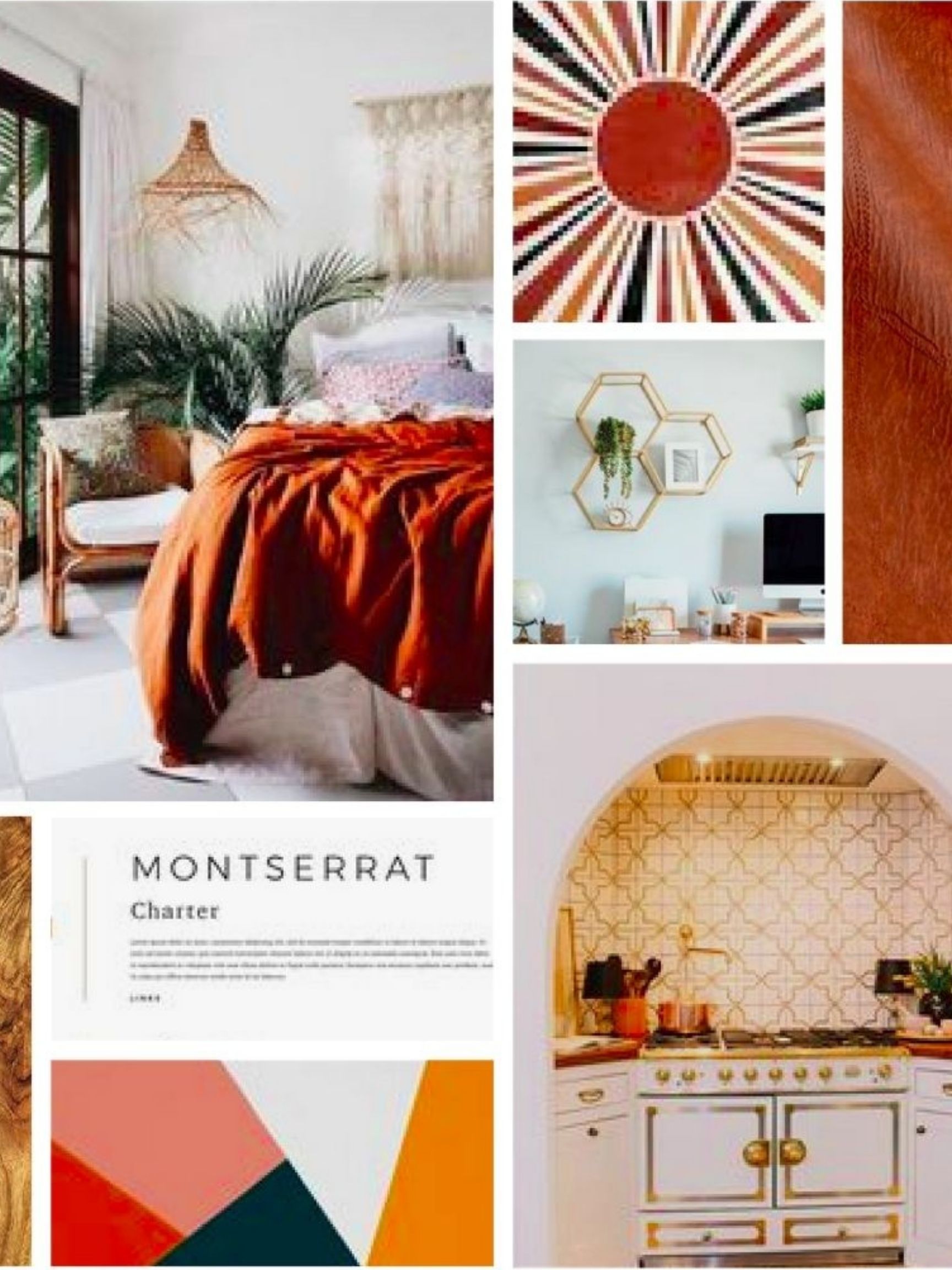 Brand Design Mood Board From Pinterest