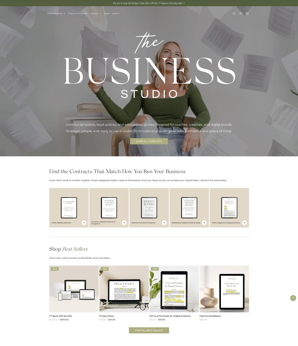 The Business Studio Case study